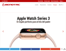 Tablet Screenshot of benotac.es